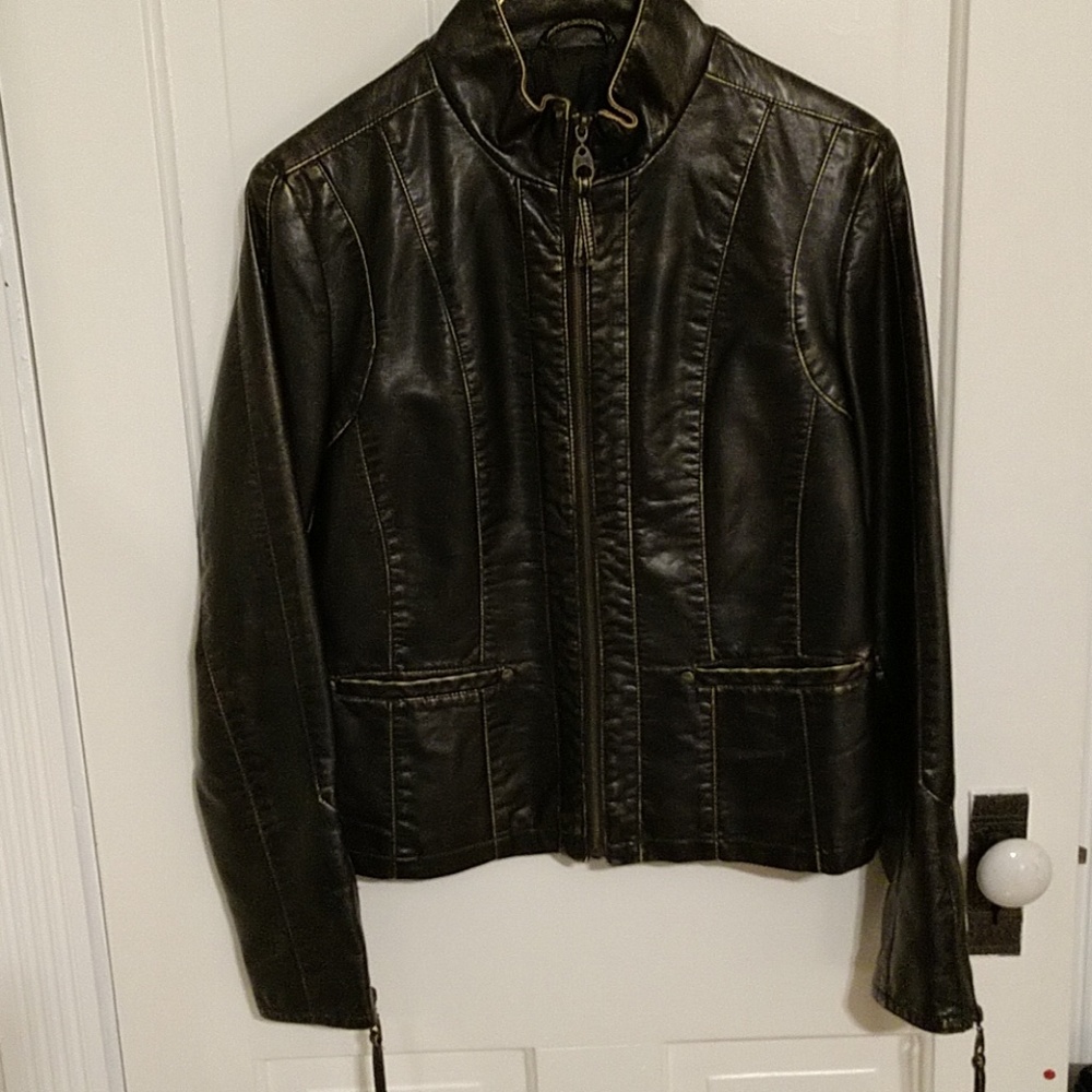 Vintage Big Chill Faux leather Jacket